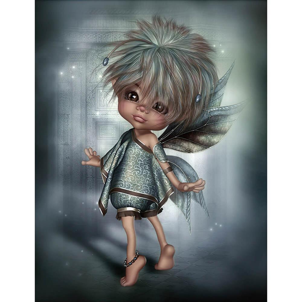 Free Cartoon Girl - MyCraftsGfit - Free 5D Diamond Painting