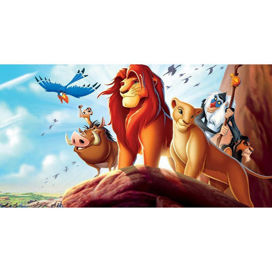 Free Cartoon Lion King - MyCraftsGfit - Free 5D Diamond Painting