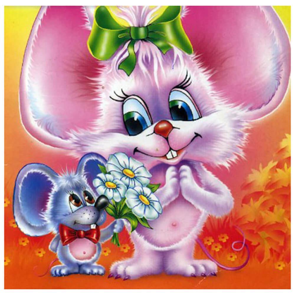 Free Cartoon Mouse - MyCraftsGfit - Free 5D Diamond Painting