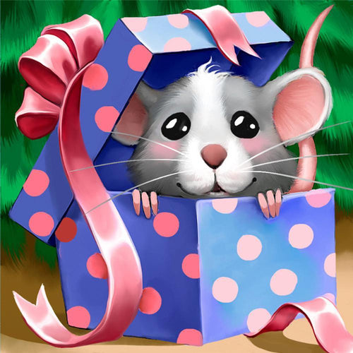 Free Cartoon Mouse - MyCraftsGfit - Free 5D Diamond Painting