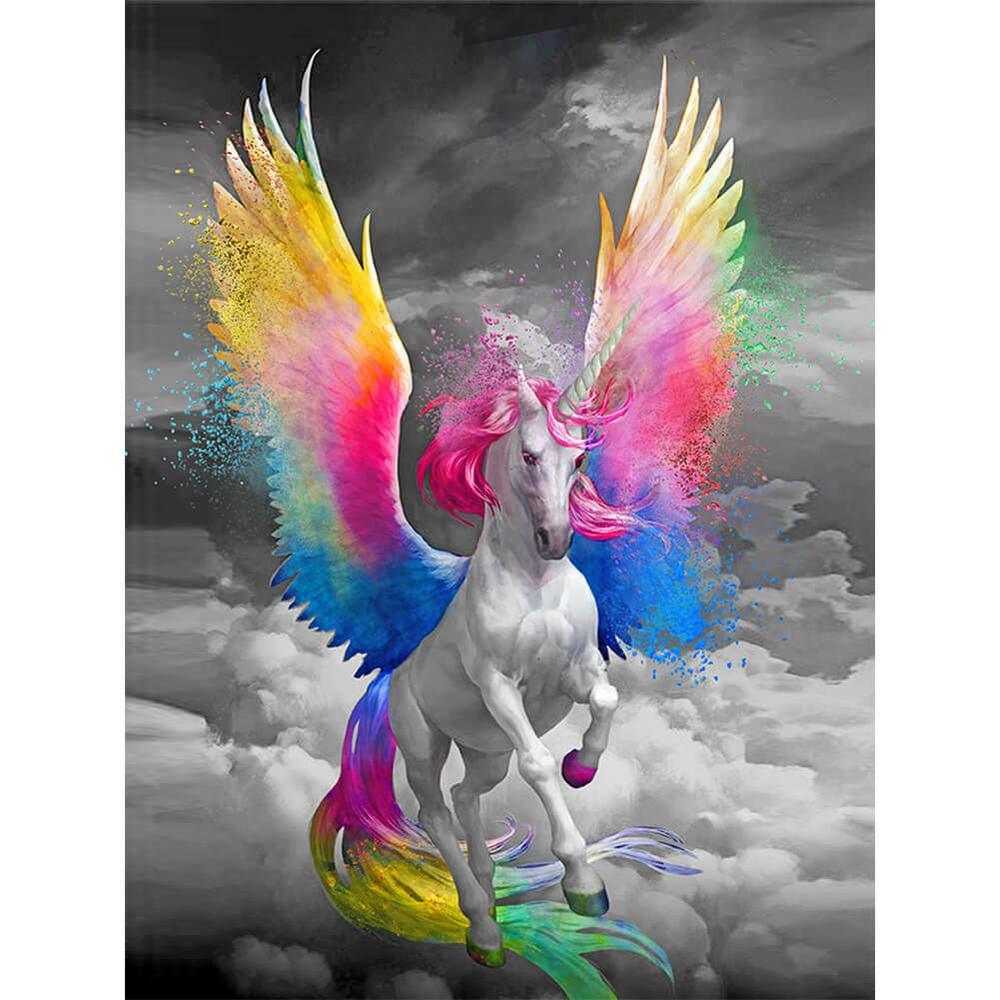 Free Cartoon Unicorn - MyCraftsGfit - Free 5D Diamond Painting