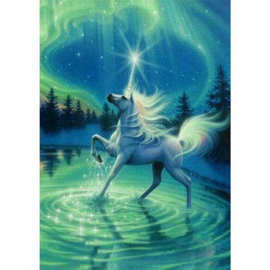 Free Cartoon Unicorn - MyCraftsGfit - Free 5D Diamond Painting