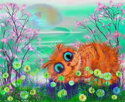 Free Cat - MyCraftsGfit - Free 5D Diamond Painting