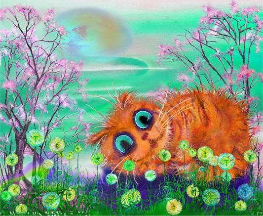 Free Cat - MyCraftsGfit - Free 5D Diamond Painting