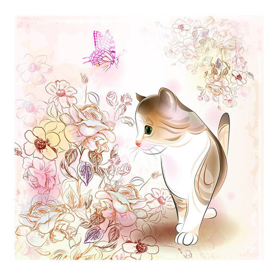 Free Cat - MyCraftsGfit - Free 5D Diamond Painting