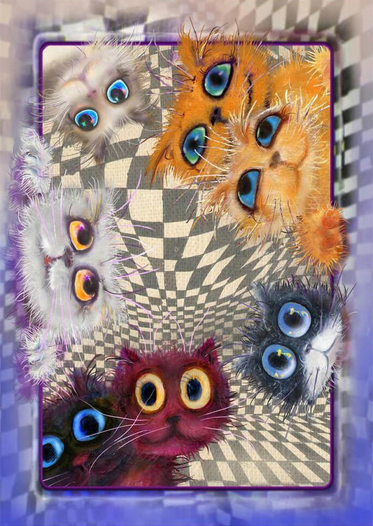 Free Cat - MyCraftsGfit - Free 5D Diamond Painting