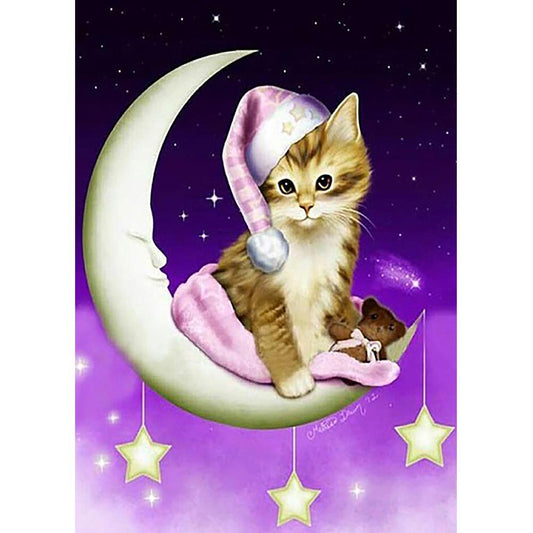 Free Cat - MyCraftsGfit - Free 5D Diamond Painting