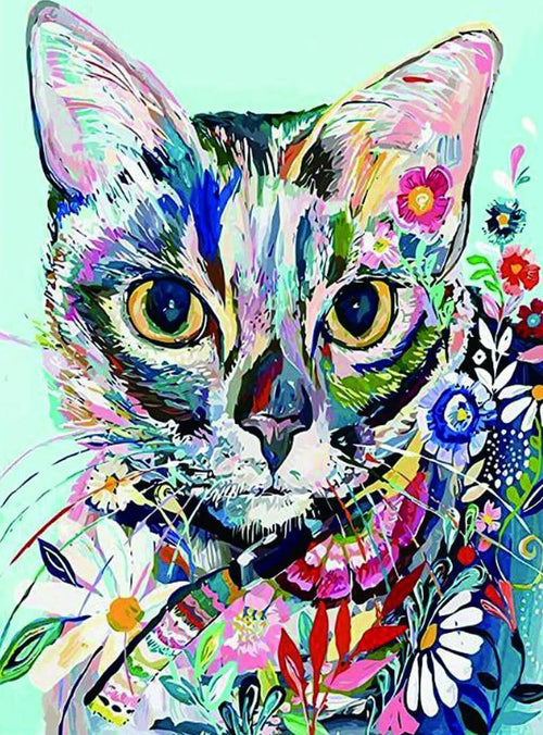 Free Cat - MyCraftsGfit - Free 5D Diamond Painting