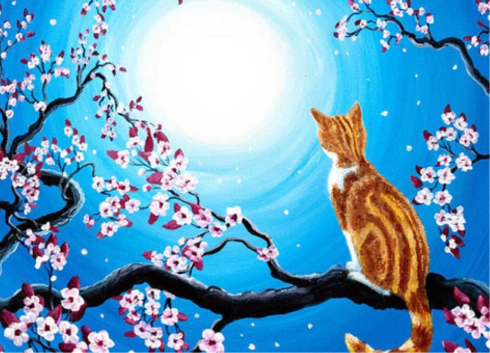 Cat - MyCraftsGfit - Free 5D Diamond Painting