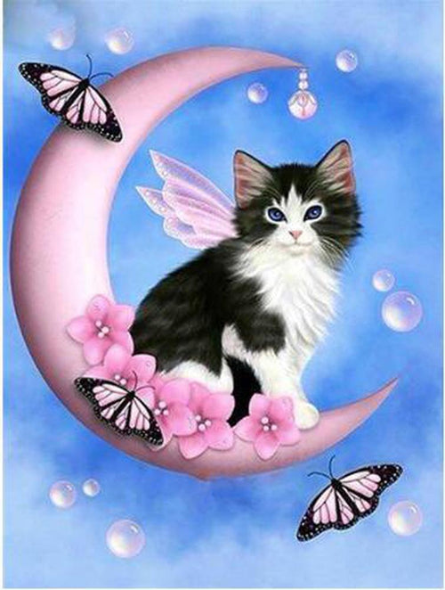 Free Cat - MyCraftsGfit - Free 5D Diamond Painting