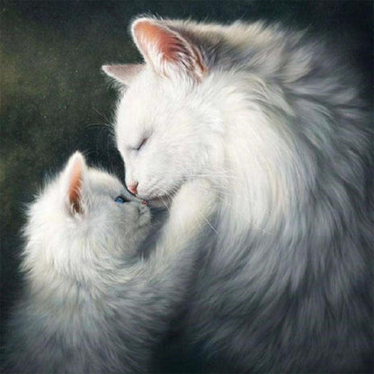 Cat - MyCraftsGfit - Free 5D Diamond Painting