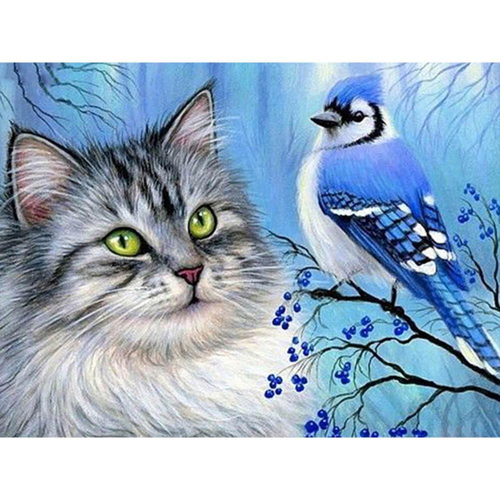 Free Cat - MyCraftsGfit - Free 5D Diamond Painting