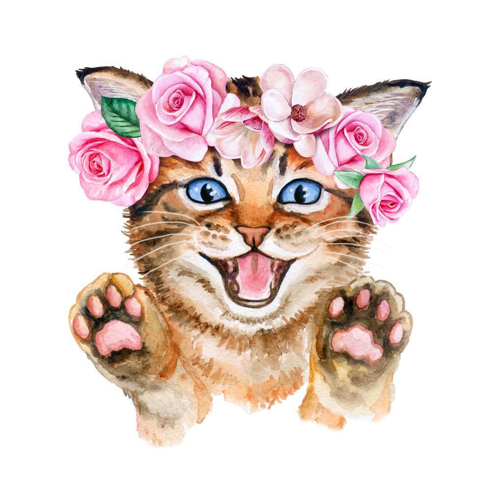 Free Cat - MyCraftsGfit - Free 5D Diamond Painting