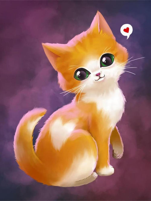 Free Cat - MyCraftsGfit - Free 5D Diamond Painting