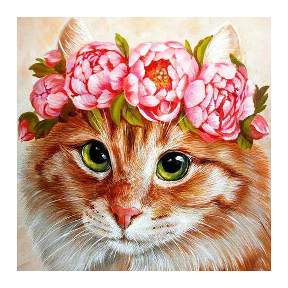 Free Cat - MyCraftsGfit - Free 5D Diamond Painting