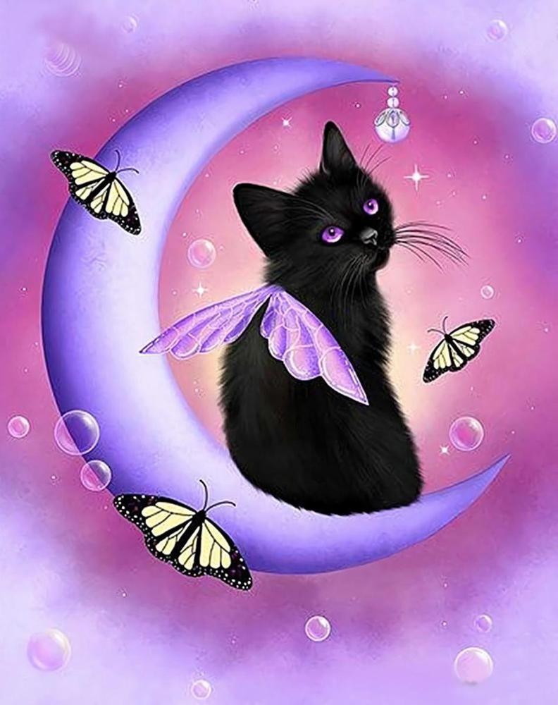 Free Cat - MyCraftsGfit - Free 5D Diamond Painting