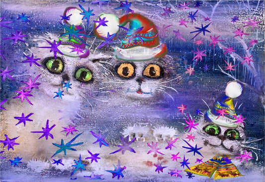 Free Cat - MyCraftsGfit - Free 5D Diamond Painting