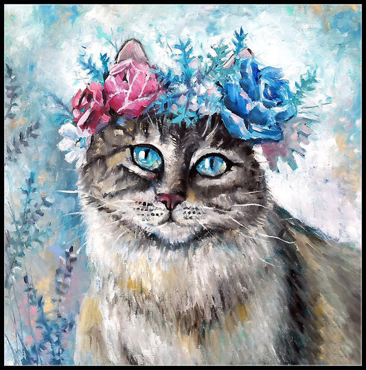 Free Cat - MyCraftsGfit - Free 5D Diamond Painting