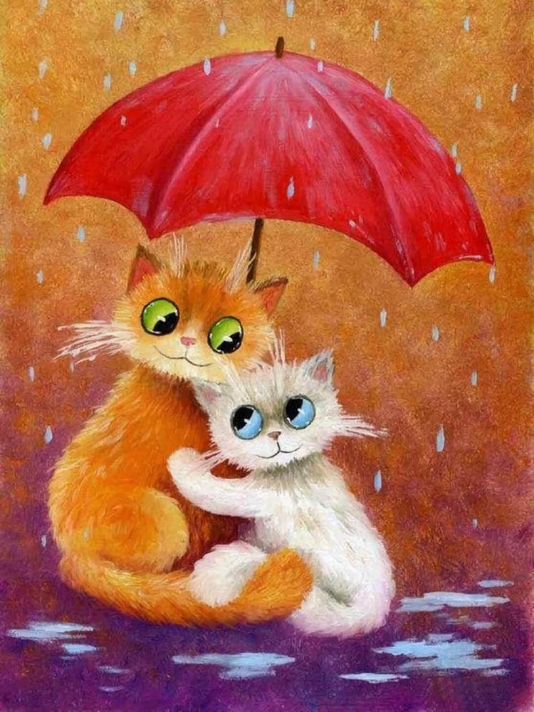 Free Cat - MyCraftsGfit - Free 5D Diamond Painting