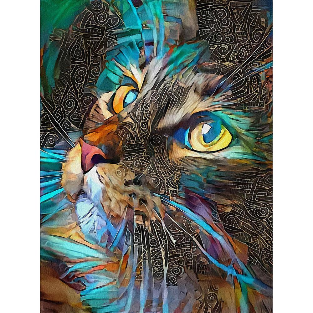 Cat - MyCraftsGfit - Free 5D Diamond Painting