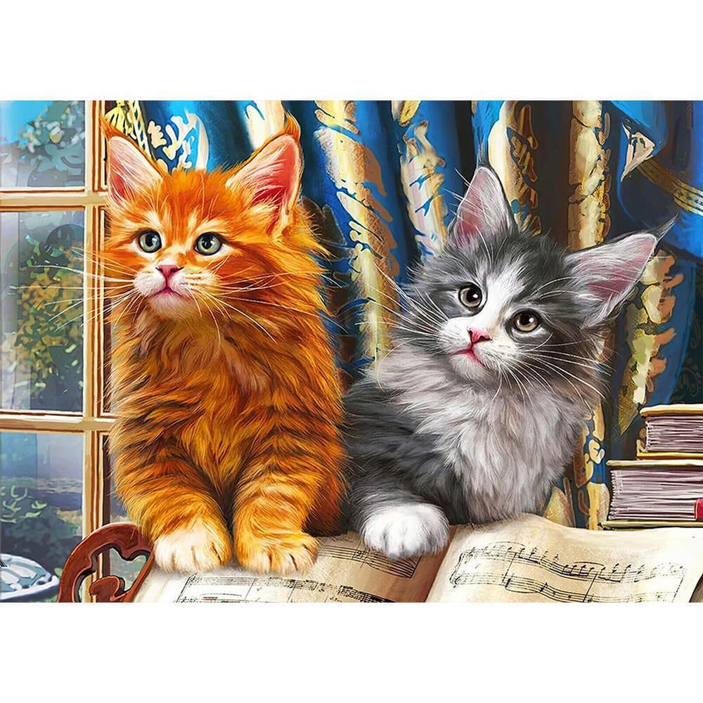 Free Cat - MyCraftsGfit - Free 5D Diamond Painting