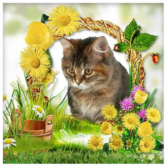 Free Cat - MyCraftsGfit - Free 5D Diamond Painting