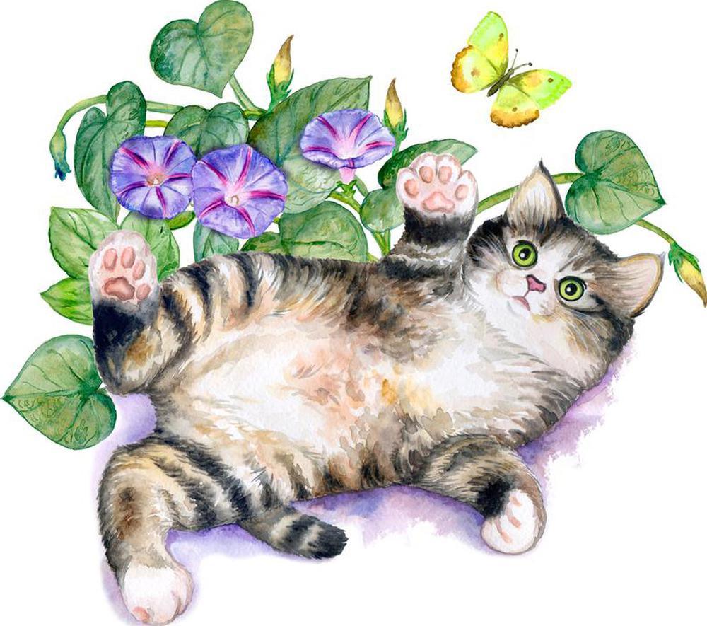 Free Cat - MyCraftsGfit - Free 5D Diamond Painting