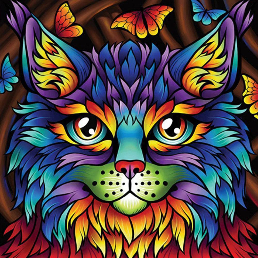 Free Cat - MyCraftsGfit - Free 5D Diamond Painting