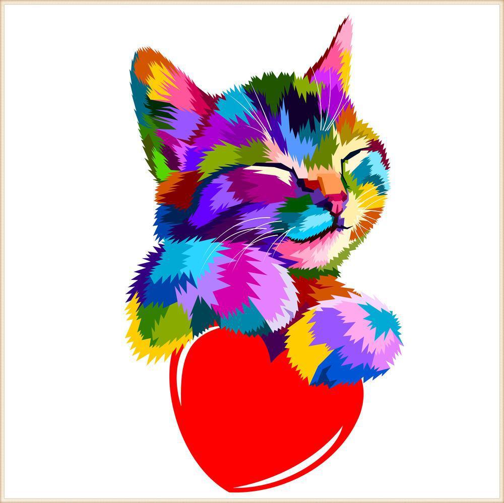 Free Cat - MyCraftsGfit - Free 5D Diamond Painting