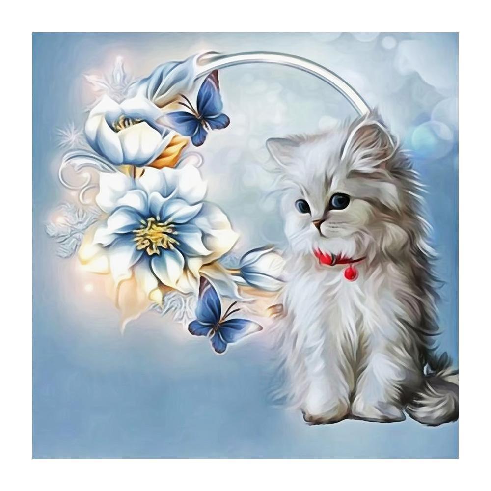 Free Cat - MyCraftsGfit - Free 5D Diamond Painting