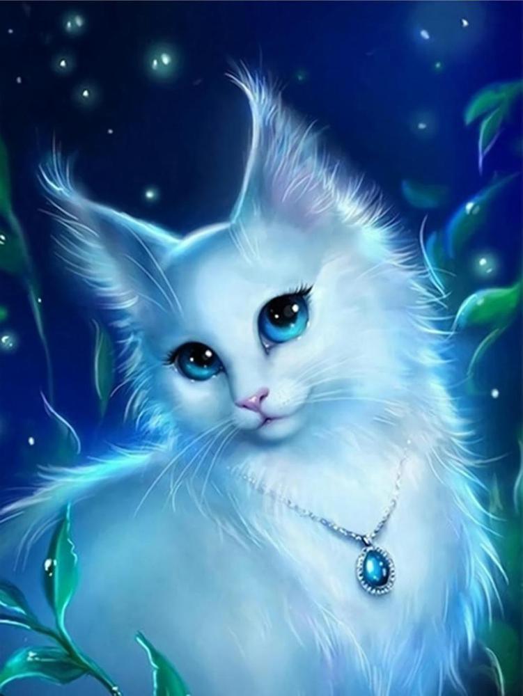 Free Cat - MyCraftsGfit - Free 5D Diamond Painting