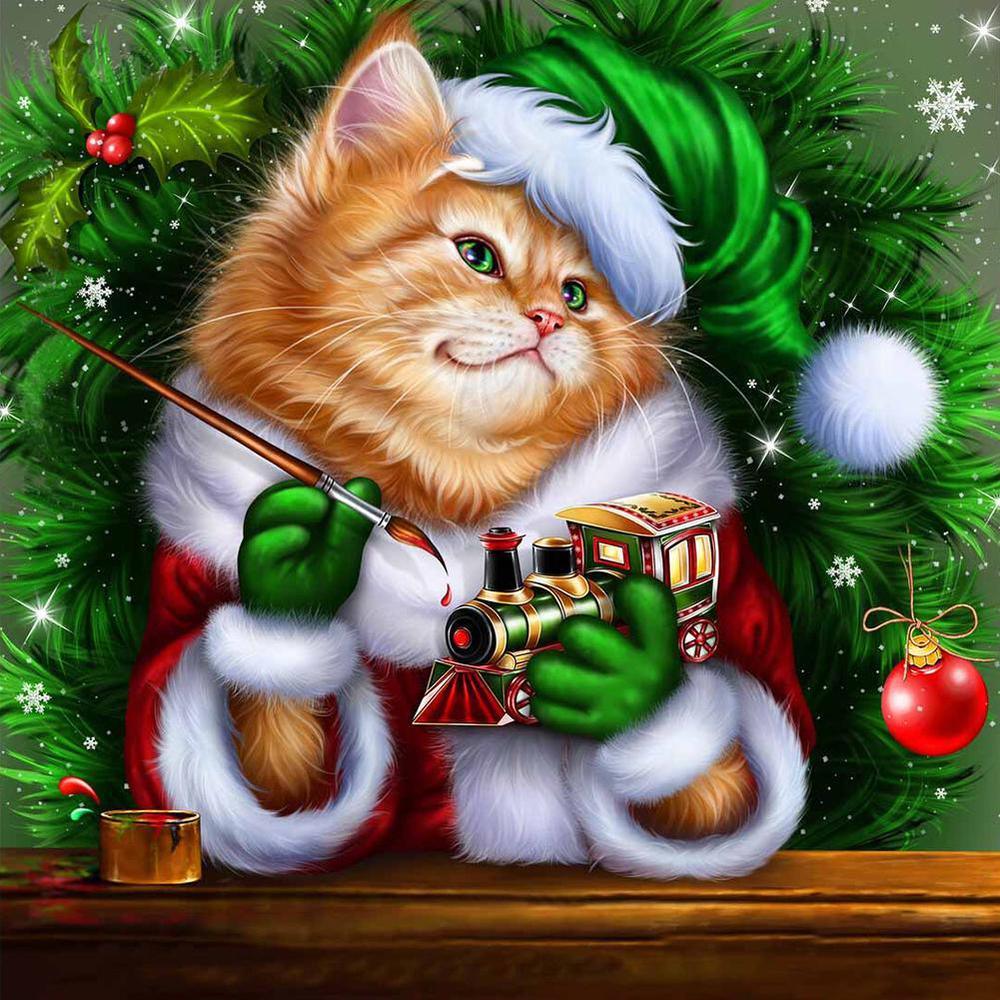 Free Cat - MyCraftsGfit - Free 5D Diamond Painting