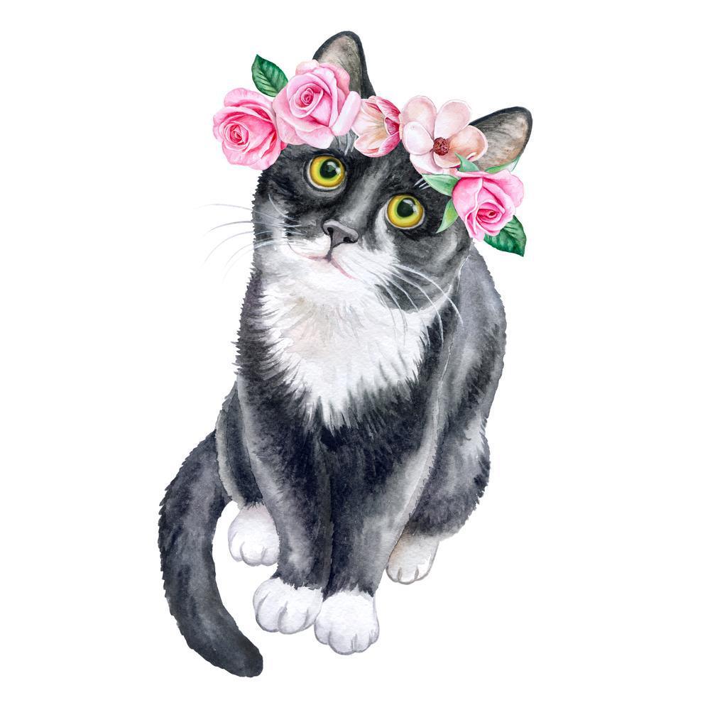 Free Cat - MyCraftsGfit - Free 5D Diamond Painting