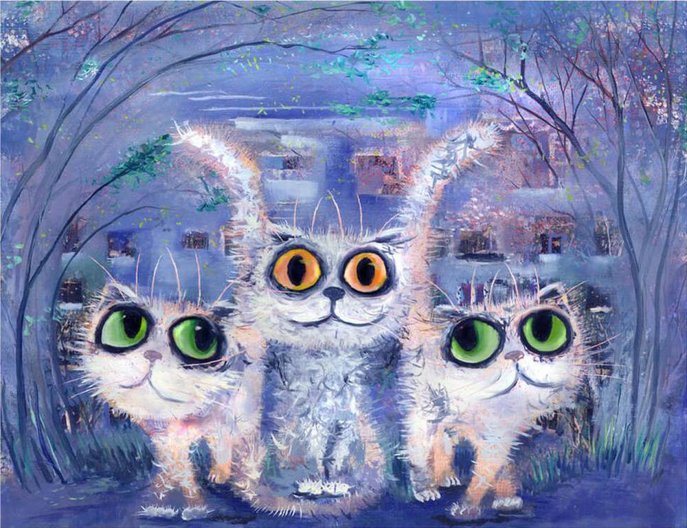 Free Cat - MyCraftsGfit - Free 5D Diamond Painting