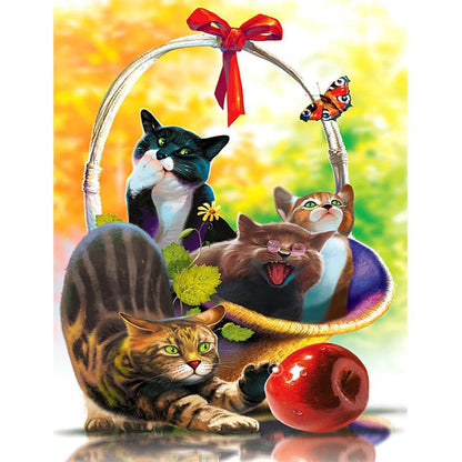 Free Cats - MyCraftsGfit - Free 5D Diamond Painting