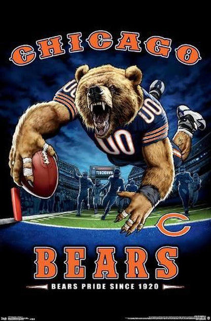 Free Chicago Bears - MyCraftsGfit - Free 5D Diamond Painting