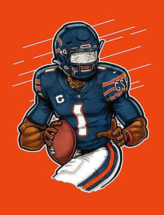 Chicago Bears 5D Diamond Painting Kits MyCraftsGfit - Free 5D Diamond Painting mycraftsgift.com