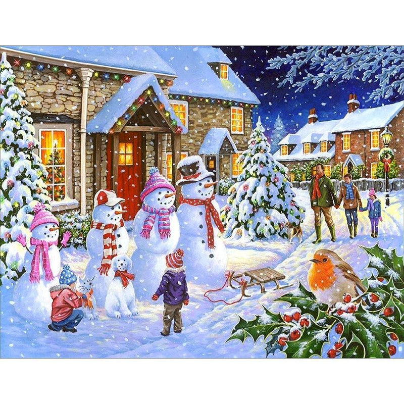 Christmas Free 5D Diamond Painting Kits MyCraftsGfit - Free 5D Diamond Painting mycraftsgift.com