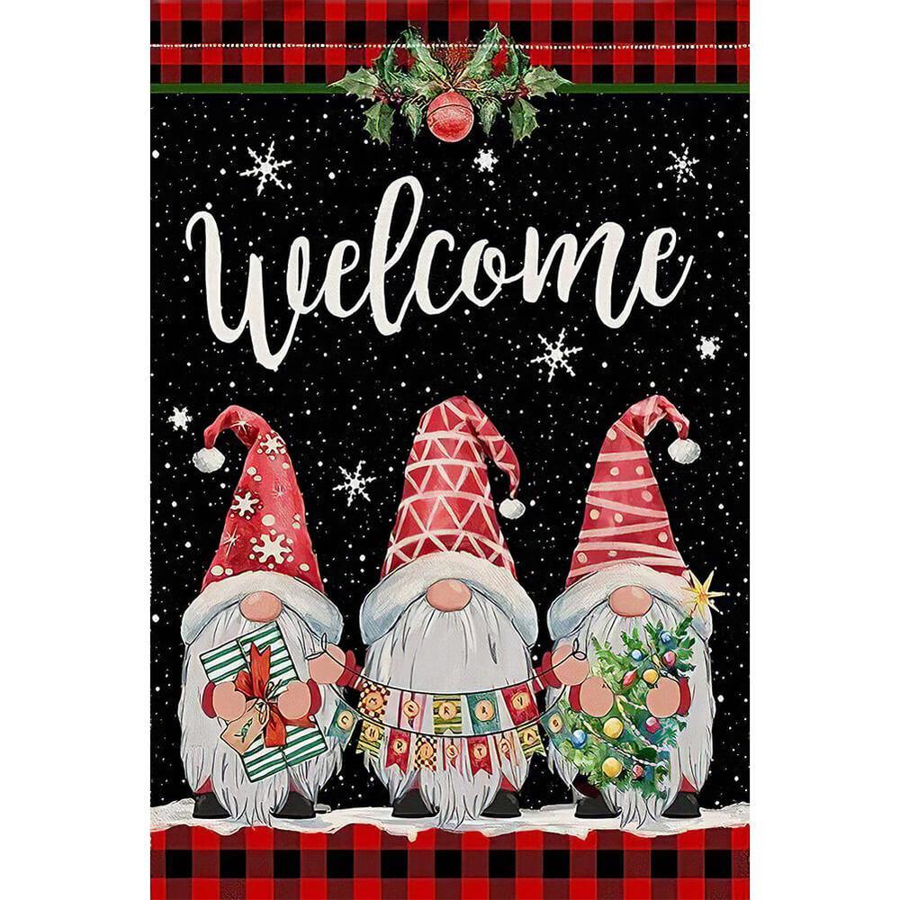 Free Christmas Gnome - MyCraftsGfit - Free 5D Diamond Painting