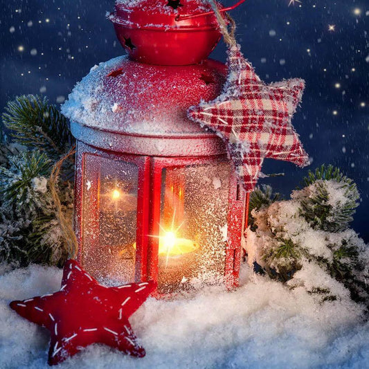 Free Christmas Lamp - MyCraftsGfit - Free 5D Diamond Painting