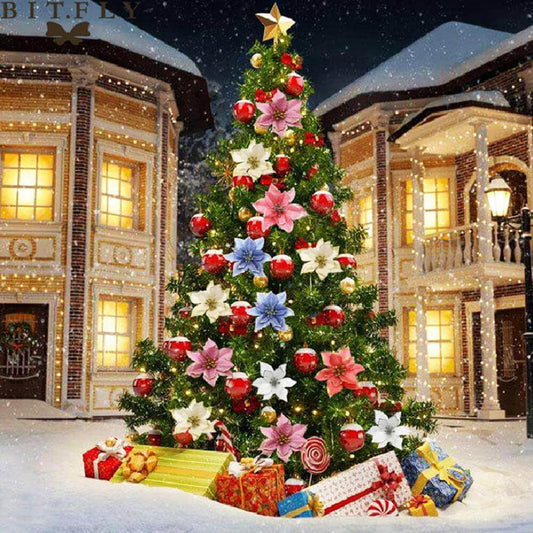 Christmas Tree Free 5D Diamond Painting Kits MyCraftsGfit - Free 5D Diamond Painting mycraftsgift.com