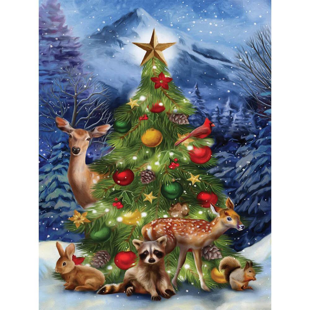 Christmas Tree Free 5D Diamond Painting Kits MyCraftsGfit - Free 5D Diamond Painting mycraftsgift.com