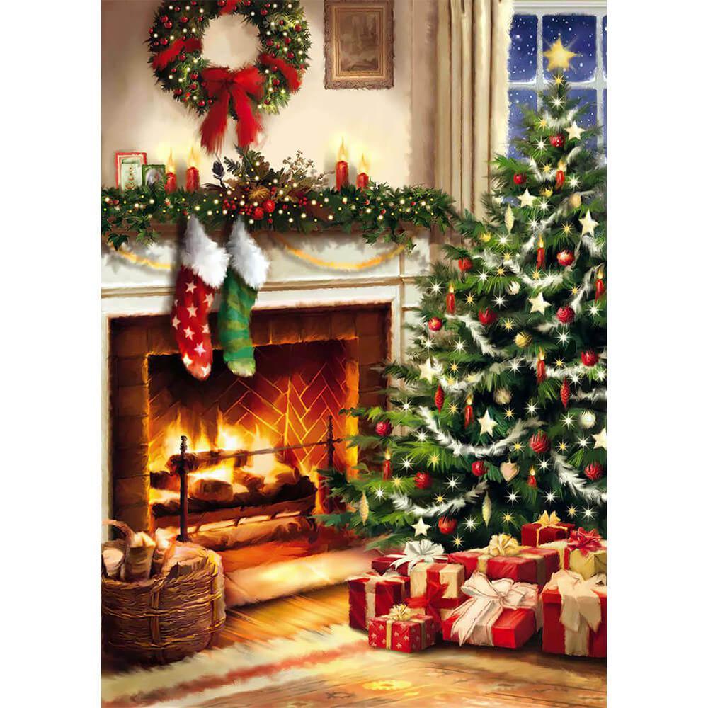 Free Christmas Tree - MyCraftsGfit - Free 5D Diamond Painting