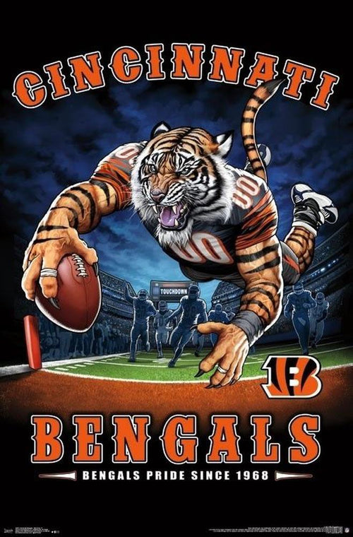 Free Cincinnati Bengals - MyCraftsGfit - Free 5D Diamond Painting