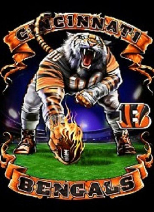 Cincinnati Bengals 5D Diamond Painting Kits MyCraftsGfit - Free 5D Diamond Painting mycraftsgift.com