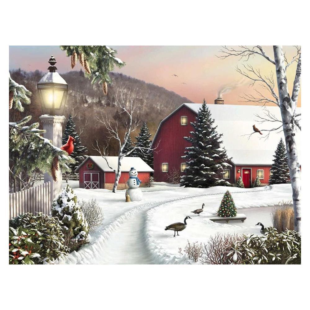 Clear Sky Snow Free 5D Diamond Painting Kits MyCraftsGfit - Free 5D Diamond Painting mycraftsgift.com