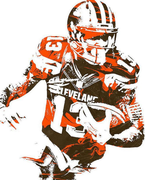 Free Cleveland Browns - MyCraftsGfit - Free 5D Diamond Painting