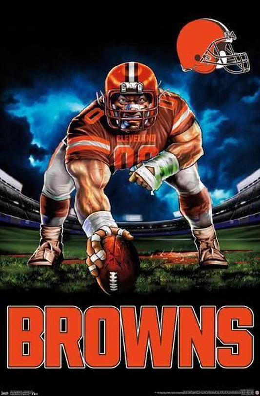 Cleveland Browns 5D Diamond Painting Kits MyCraftsGfit - Free 5D Diamond Painting mycraftsgift.com