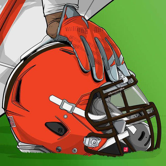 Free Cleveland Browns - MyCraftsGfit - Free 5D Diamond Painting