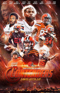 Cleveland Browns 5D Diamond Painting Kits MyCraftsGfit - Free 5D Diamond Painting mycraftsgift.com